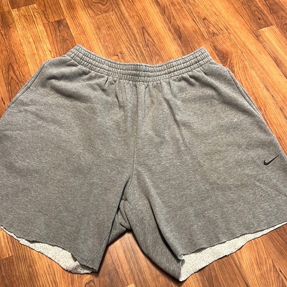 Nike | Shorts | Xl Nike Sweatpants Cut Into Shorts Very Comfy | Poshmark